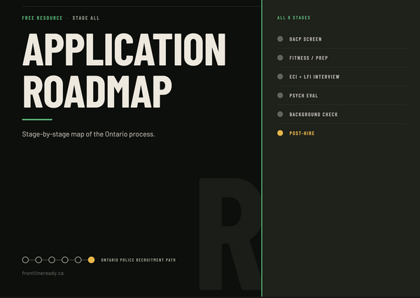 Ontario Police Application Roadmap PDF