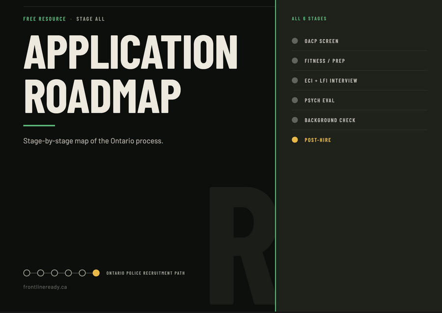 Ontario Police Application Roadmap PDF